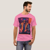 T-shirt "Neon Beats : Tune In The Jungle Groove !" (Devant entier)