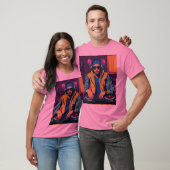 T-shirt "Neon Beats : Tune In The Jungle Groove !" (Unisexe)