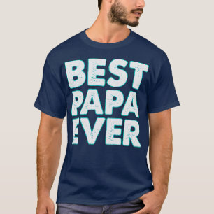 T-shirt Neon Best Papa Jamais