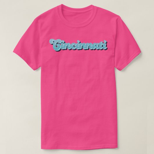 T-shirt Neon Cincinnati (Design devant)