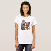 T-shirt Neon Cyberpunk (Devant entier)