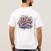 T-shirt Neon Electric Venezia Pop Art (Dos)