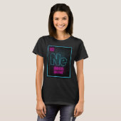 T-shirt Neon Element Of The Chemistry Periodic Table for S (Devant entier)