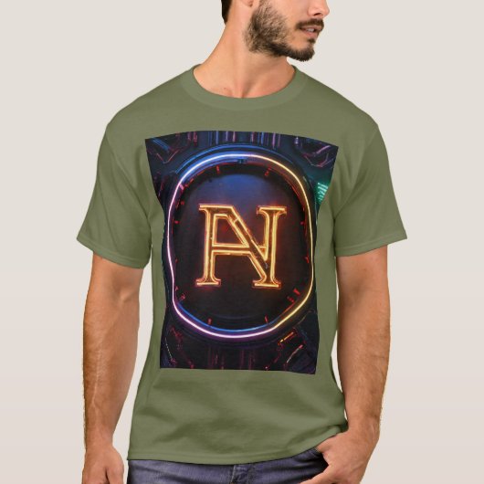 T-shirt Neon Gamer L'avenir du jeu (Devant)