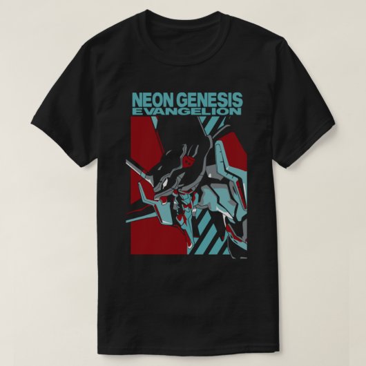 T-shirt Neon Genesis Evangelion Cadeau Parfait (Design devant)