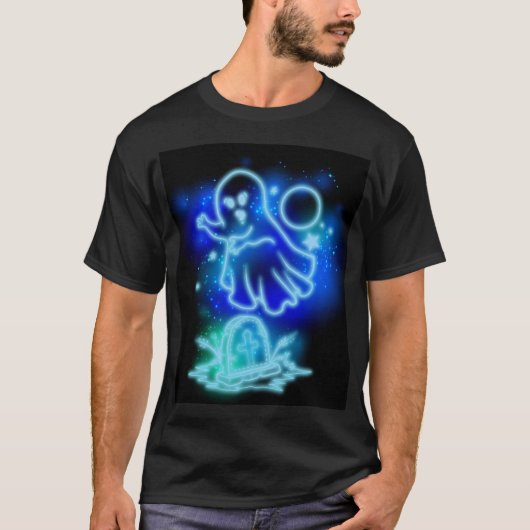 T-shirt Neon Ghost (Devant)