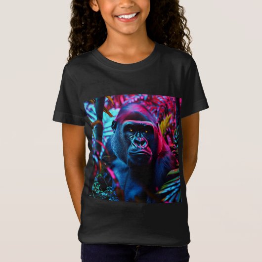 T-Shirt Neon Gorilla (Devant)