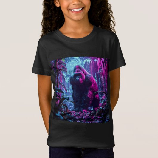 T-Shirt Neon Gorilla (Devant)