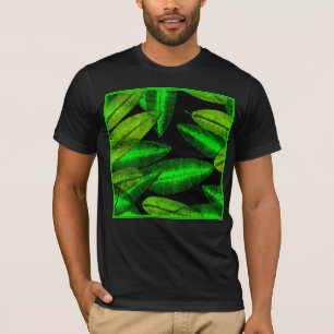 T-shirt Neon Green Art Feuille. Acheter maintenant