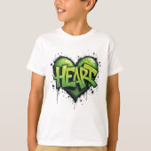 T-shirt Neon Heartbeat (Devant)