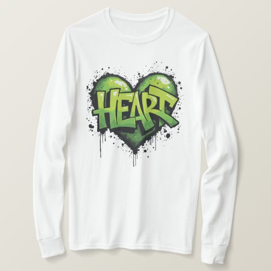 T-shirt Neon Heartbeat (Design devant)