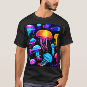 T-shirt Neon Jellyfish