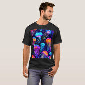 T-shirt Neon Jellyfish Dreams (Devant entier)
