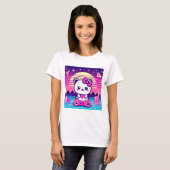 T-shirt Neon Kitty (Devant entier)