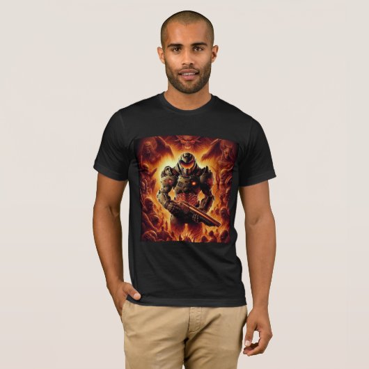 T-shirt Neon Knights (Devant entier)