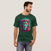 T-shirt Neon Lion (Devant entier)