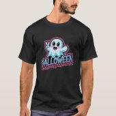 T-shirt Neon Llow Halloween Spirit (Devant)