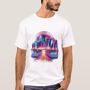 T-shirt Neon Metropolis