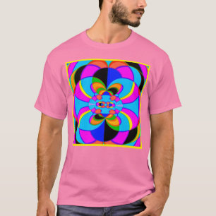 T-shirt Neon Motif Art frais et coloré