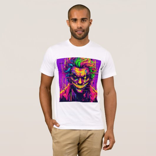 T-shirt Neon Nightmare (Devant entier)
