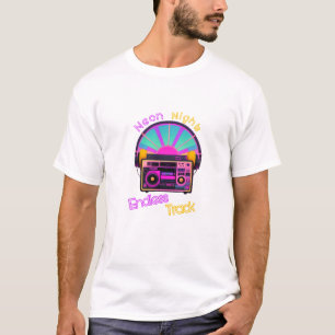 T-shirt Neon Nights Enless Track