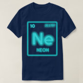 T-shirt Neon Périodique Table Élément Pun Chimie Nerd 1 (Design devant)