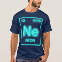 Neon Périodique Table Élément Pun Chimie Nerd 1