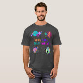 T-shirt Néon, ramenez des imprimés bruyants (Devant entier)