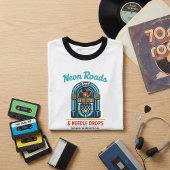 T-shirt Neon Roads & Needle Drops