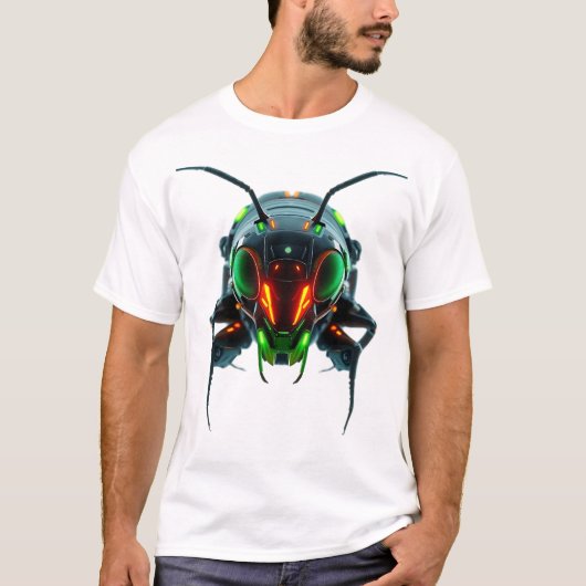 T-shirt Neon Robotique Térmite Face (Devant)