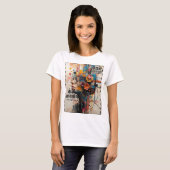 T-SHIRT NEON ROSE (Devant entier)