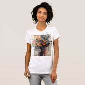 T-SHIRT NEON ROSE (Devant entier)