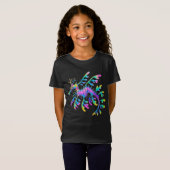 T-Shirt Neon Sea Dragon – Surreal Ocean Art (Devant entier)
