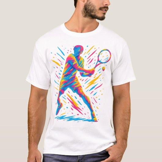 T-shirt Neon serve (Devant)