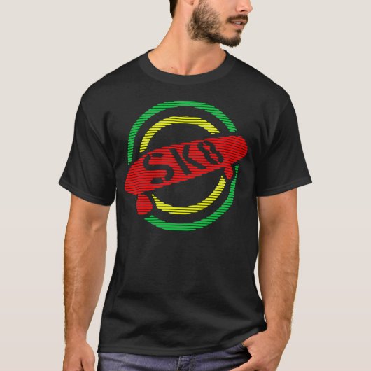 T-SHIRT NÉON SK8 (Devant)