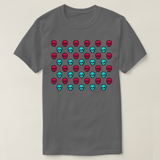 T-shirt Neon Skuls (Design devant)