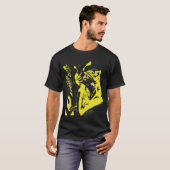 T-shirt Neon Speed Rider motorcycle (Devant entier)