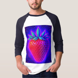 T-shirt Neon Strawberry vivid Look