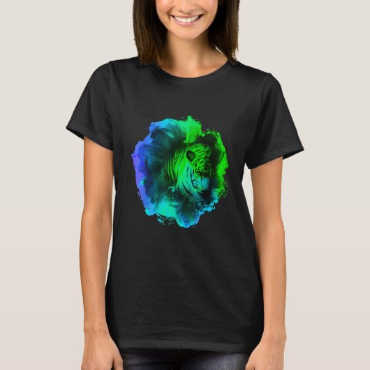 T-shirt Neon Tiger (Devant)