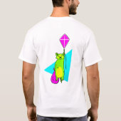 T-shirt Neon Trash Panda (Dos)