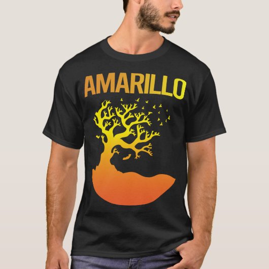 T-shirt Neon Tree - Amarillo (Devant)