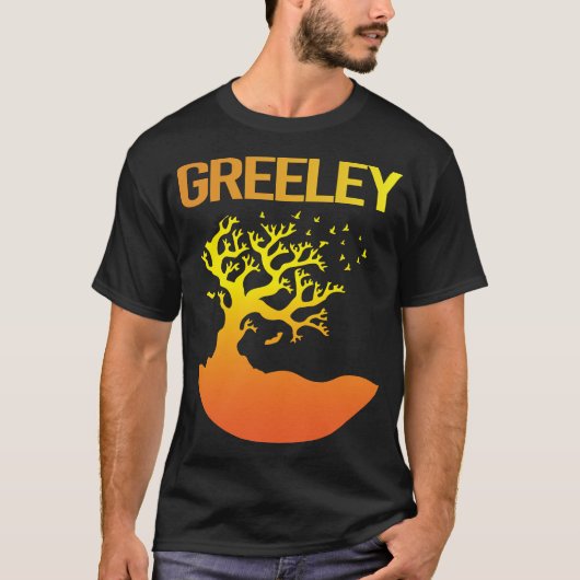 T-shirt Neon Tree - Greeley (Devant)