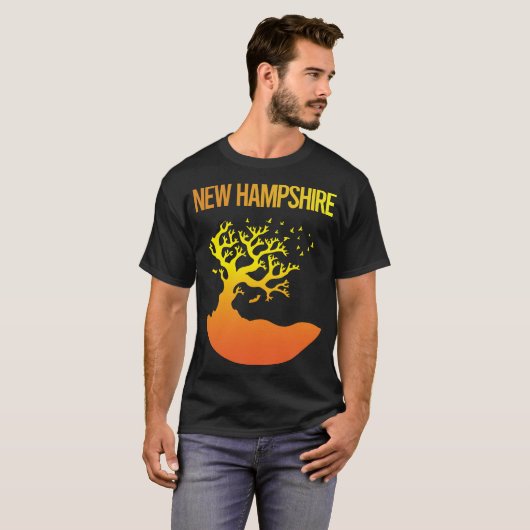 T-shirt Neon Tree - New Hampshire (Devant entier)