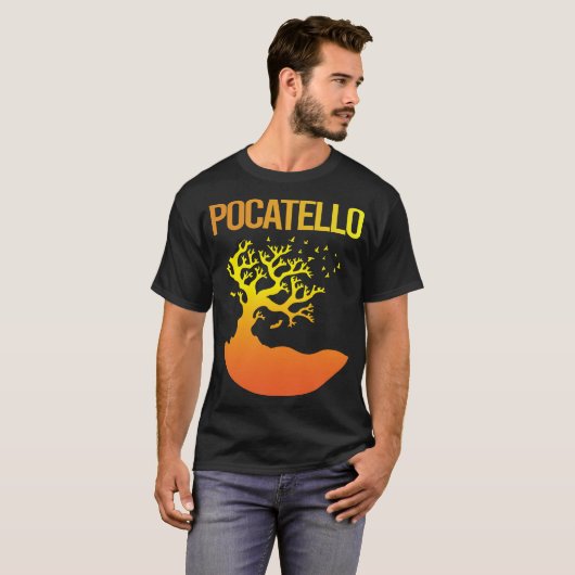 T-shirt Neon Tree - Pocatello (Devant entier)