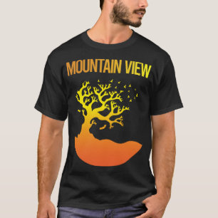 T-shirt Neon Tree - Vue montagne