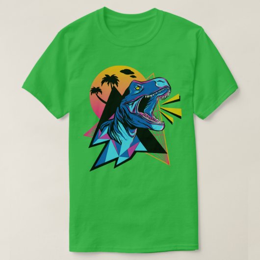 T-shirt Neon TRex (Design devant)