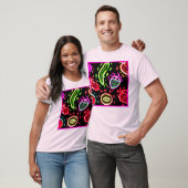 T-shirt Neon Tropical Fruits Motif Art. Acheter Maintenant (Unisexe)