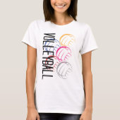 T-shirt Neon Volleyballs (Devant)