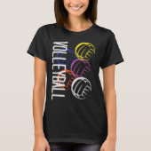 T-shirt Neon Volleyballs (Devant)
