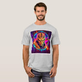 T-shirt Neon Warrior Power Art (Devant entier)